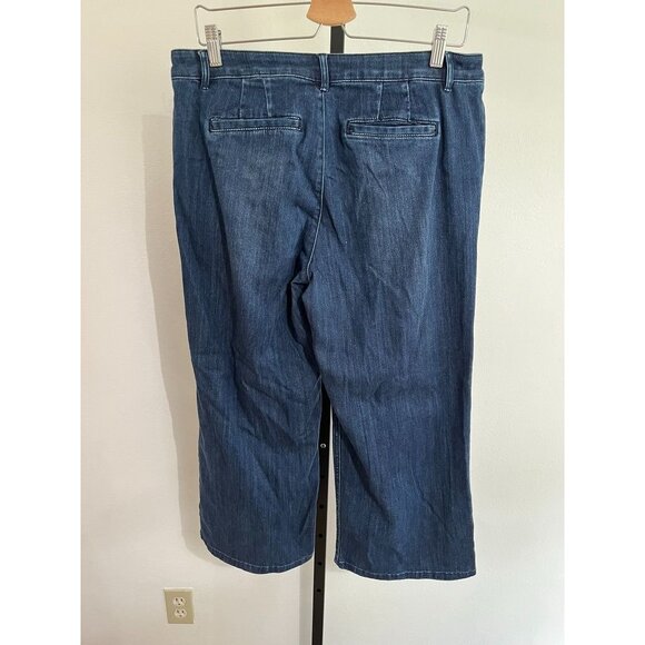 EUC J.Jill full-leg Crops Jeans - Picture 2 of 4